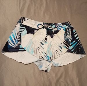 Euc! Athleta Tahitian Tropical Petal Active Swim Shorts